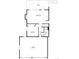 Floor plan of the second level featuring a Gathering room, bedroom, bath and garage at 8571 W 71St Cir, Arvada, CO 80004