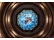Ornate stained glass ceiling in the sky-lit atrium at 836 E 17Th Ave # 2B, Denver, CO 80218