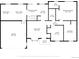 First level floor plan showing the layout of the rooms at 16308 E Wyoming Dr, Aurora, CO 80017