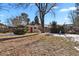 Large backyard with shed and mature trees at 5648 E Greenwood Pl, Denver, CO 80222