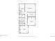 Floorplan of upper level with bedrooms, baths, laundry, walk in closet, and halls with measurements at 3770 Osceola St, Denver, CO 80212
