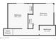 Third floor plan featuring two bedrooms and a bathroom at 5370 S Union Way, Littleton, CO 80127
