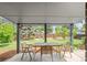 Relaxing covered patio, perfect for outdoor dining and entertaining in the backyard at 5455 E Iowa Ave, Denver, CO 80222