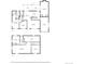 Detailed floorplan showcasing layout of bedrooms, bathrooms, kitchen, living spaces, garage and outdoor areas at 5455 E Iowa Ave, Denver, CO 80222
