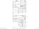Detailed floor plan showcasing layout of both the main floor and basement at 2104 Vineyard Dr, Castle Rock, CO 80104