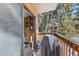 Deck with a gas grill and mountain views at 1140 Ski Hill Rd # 25, Breckenridge, CO 80424