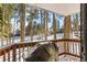 Deck with a gas grill and mountain views at 1140 Ski Hill Rd # 25, Breckenridge, CO 80424