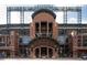 Exterior view of Coors Field. A striking facade with brickwork and iconic architectural elements at 907 E 22Nd Ave, Denver, CO 80205