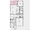 Floor plan showing the layout of the home with a two car garage and primary suite at 16478 W 92Nd Pl, Arvada, CO 80007
