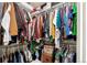 Walk-in closet with ample hanging space at 5972 S Zante Way, Aurora, CO 80015