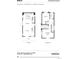 First and second floor plans for a 2 bedroom, 2 bathroom home in Commerce City, Colorado at 13059 E 103Rd Pl, Commerce City, CO 80022