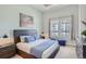 Comfortable main bedroom with ample natural light and soft, colorful decor at 5455 Landmark Pl # 1103, Greenwood Village, CO 80111