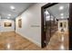 A climate-controlled wine cellar featuring individual storage lockers and refined decor at 5455 Landmark Pl # 1103, Greenwood Village, CO 80111