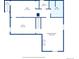 Basement floor plan featuring ample storage and recreation room space at 4833 S Elati St, Englewood, CO 80110