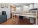 bedroom with a bunk bed and a view of the yard at 4833 S Elati St, Englewood, CO 80110