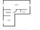 Basement floor plan showcasing the dimensions of the space, including the basement and the storage at 601 Morrison Dr, Frederick, CO 80530