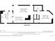 Detailed floor plan of the main level at 7373 E Iowa Ave # 1108, Denver, CO 80231