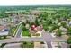 Overhead view showcasing the charming home's location in a lovely, green neighborhood at 7300 Beech St, Arvada, CO 80005