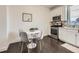 Well-lit kitchen with modern appliances and eat in dining area at 2507 Moline St, Aurora, CO 80010