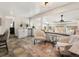 Cozy sitting area featuring a bar, comfortable seating, and stylish décor at 12160 Spring Creek Rd, Parker, CO 80138