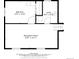 Floor plan displaying the layout of a basement with a recreation room, bedroom, and utility area at 2009 S Zephyr Ct, Lakewood, CO 80227