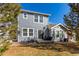 Exterior view of home with patio and well-maintained backyard at 5830 Ceylon St # B, Denver, CO 80249