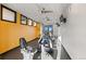 Indoor fitness center with stationary bikes and TVs for an engaging workout experience at 2154 Concord Ln, Superior, CO 80027