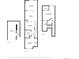 Floor plan including dimensions for the garage, bedrooms, living room, kitchen, and bathrooms at 2154 Concord Ln, Superior, CO 80027