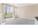 Bright living space with a fireplace and sliding doors to a private balcony at 2154 Concord Ln, Superior, CO 80027