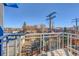 Private balcony with city views and ample space for relaxing at 1488 Madison St # 310, Denver, CO 80206