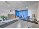 Modern building lobby with comfortable seating at 1488 Madison St # 310, Denver, CO 80206