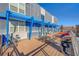 Shared rooftop deck with seating and grill area at 1488 Madison St # 310, Denver, CO 80206