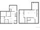 Detailed floor plan illustrating the layout of the home's rooms and spatial relationships between living areas at 555 Everett St, Lakewood, CO 80226