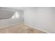 Loft or upstairs landing area featuring carpet and neutral paint, with modern lighting at 3529 Huron Peak Ave, Superior, CO 80027