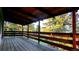 Lovely deck with wooded views to enjoy the outdoors and relax at 7105 Flagstaff Rd, Boulder, CO 80302