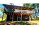 Exterior view of the deck showing the framing and supports at 7105 Flagstaff Rd, Boulder, CO 80302