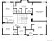 Upstairs floor plan featuring bedrooms, bathrooms, walk-in closets, and laundry room at 4009 Manorbrier Cir, Castle Rock, CO 80104