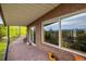 Covered patio with brick flooring and mountain views at 401 Highway 72, Golden, CO 80403
