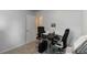 Practical bedroom with desk, chair and neutral color scheme, suitable for work or study at 3317 W Belmont Ave, Littleton, CO 80123
