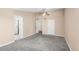 Bedroom with carpet and ceiling fan at 1249 S Irving St, Denver, CO 80219