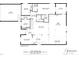 Detailed floor plan showcasing the layout of the home with labeled rooms and dimensions at 1249 S Irving St, Denver, CO 80219