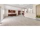 Spacious living room with tiled floors and a waterfall feature at 1249 S Irving St, Denver, CO 80219