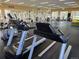 Modern on-site gym with treadmills and weight machines for a complete workout at 850 W Moorhead Cir # 3F, Boulder, CO 80305