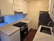 Updated kitchen featuring stainless steel appliances and bright white cabinets at 850 W Moorhead Cir # 3F, Boulder, CO 80305