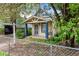 Charming home with a covered porch, blue trim, and a well-maintained front yard at 4151 Zenobia St, Denver, CO 80212