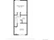 Floorplan showing measurements and layout of Primary bedroom, bedroom and bath at 8979 Field St # 27, Westminster, CO 80021