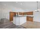 Spacious kitchen featuring an island with bar seating and ample counter space at 4320 Snowbird Ave, Broomfield, CO 80020
