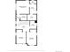 Detailed second floorplan showcasing bedrooms, bathrooms, laundry and walk-in closet at 9768 E 62Nd Dr, Denver, CO 80238