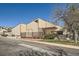 Community clubhouse exterior with pergola, fencing, and beautiful landscaping at 499 Wright St # 308, Lakewood, CO 80228