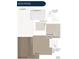 A curated selection of interior finishes including cabinets, countertops, and flooring options at 39574 Gwinett Cir, Elizabeth, CO 80107